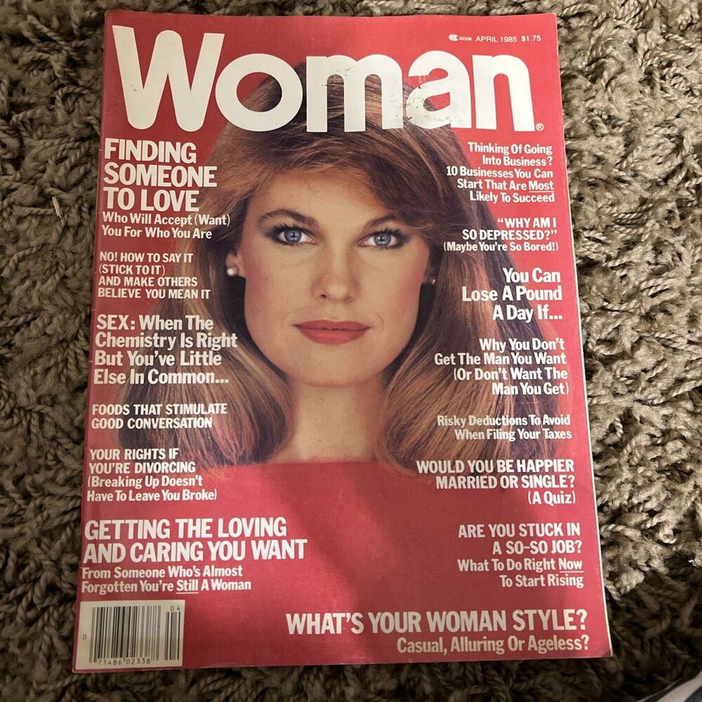 Woman Magazine September 1986 Fashion Beauty Romance Love lifestyle